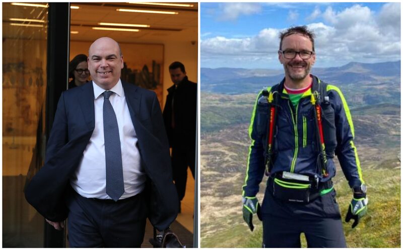 Mike Lynch y Stephen Chamberlain Mike Lynch y Stephen Chamberlain