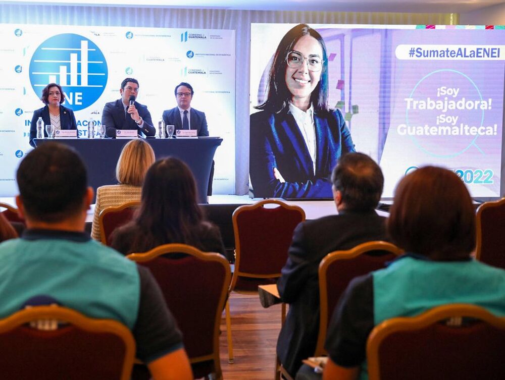 Autoridades del Instituto Nacional de Estadística (INE) y del Ministerio de Economía presentaron los detalles del levantamiento de la encuesta. Autoridades del Instituto Nacional de Estadística (INE) y del Ministerio de Economía presentaron los detalles del levantamiento de la encuesta.