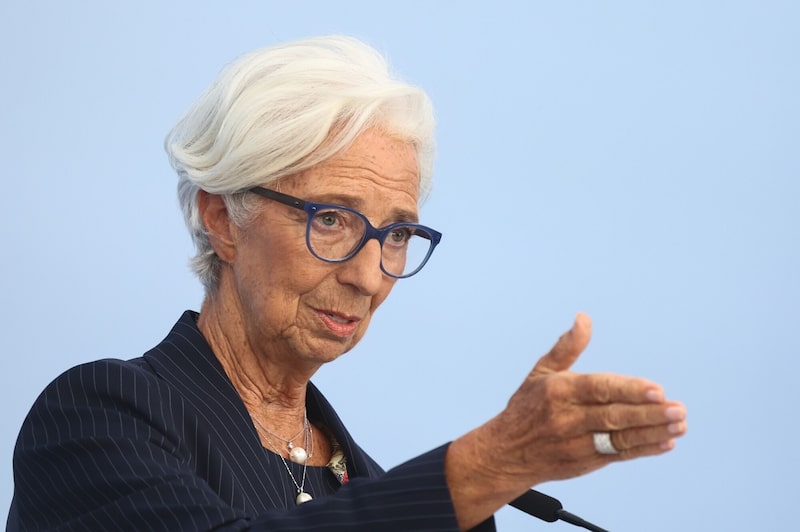 La presidenta del Banco Central Europeo, Christine Lagarde. La presidenta del Banco Central Europeo, Christine Lagarde.