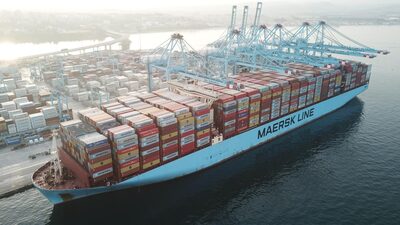 Maersk vê frete marítimo a nível recorde de preço em 2022 Maersk vê frete marítimo a nível recorde de preço em 2022