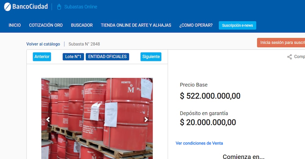 La curiosa subasta del Banco Central La curiosa subasta del Banco Central