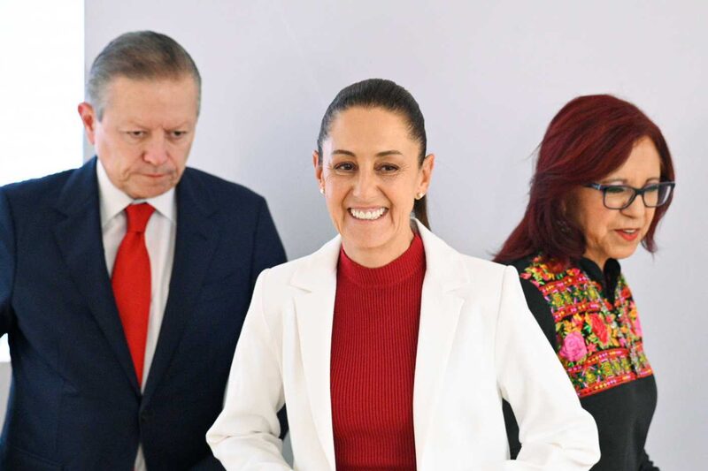 Arturo Zaldívar, Claudia Sheinbaum, Leticia Ramírez Arturo Zaldívar, Claudia Sheinbaum, Leticia Ramírez