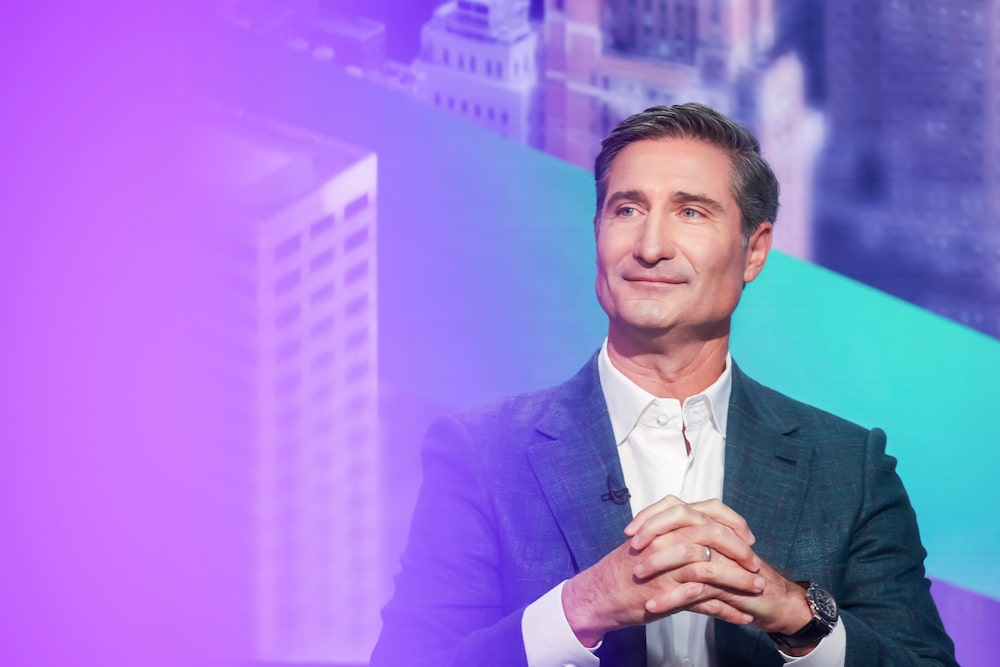 Brian Niccol, CEO de Starbucks Corp., durante una entrevista en Bloomberg Television en Nueva York (EE. UU.), el viernes 30 de enero de 2026. Brian Niccol, CEO de Starbucks Corp., durante una entrevista en Bloomberg Television en Nueva York (EE. UU.), el viernes 30 de enero de 2026.