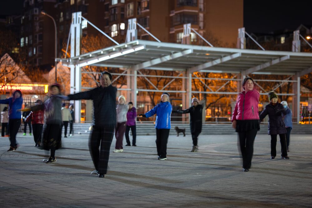 Mujeres chinas jubiladas Mujeres chinas jubiladas