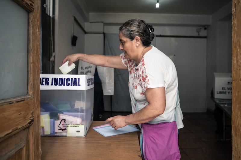 Mexicans Vote In Nation's Judicial Elections Mexicans Vote In Nation's Judicial Elections