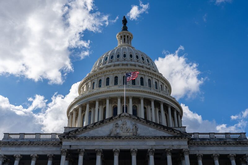 El Capitolio de los Estados Unidos en Washington, D.C., EE. UU. El Capitolio de los Estados Unidos en Washington, D.C., EE. UU.