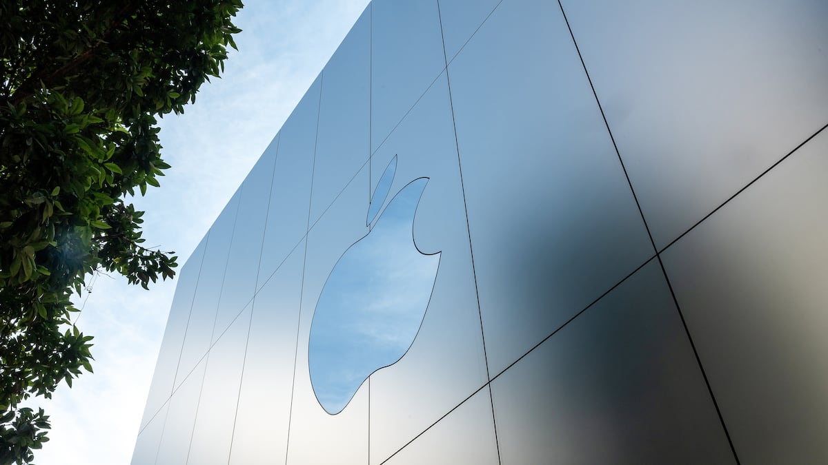Una tienda Apple en San Francisco.