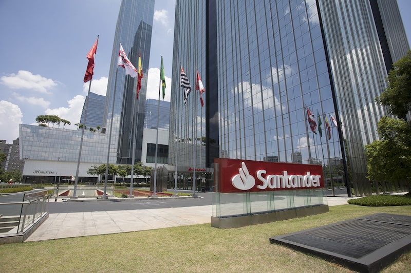 Sede do Santander Brasil, em São Paulo. (Foto: Divulgação) Sede do Santander Brasil, em São Paulo. (Foto: Divulgação)