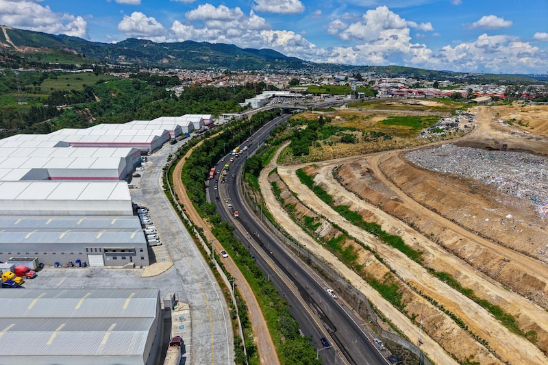 En una imagen referencial, proyectos de infraestructura vial en Guatemala. En una imagen referencial, proyectos de infraestructura vial en Guatemala.