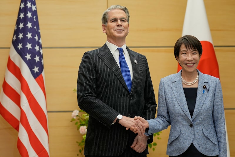 US Treasury Secretary Scott Bessent in Japan US Treasury Secretary Scott Bessent in Japan