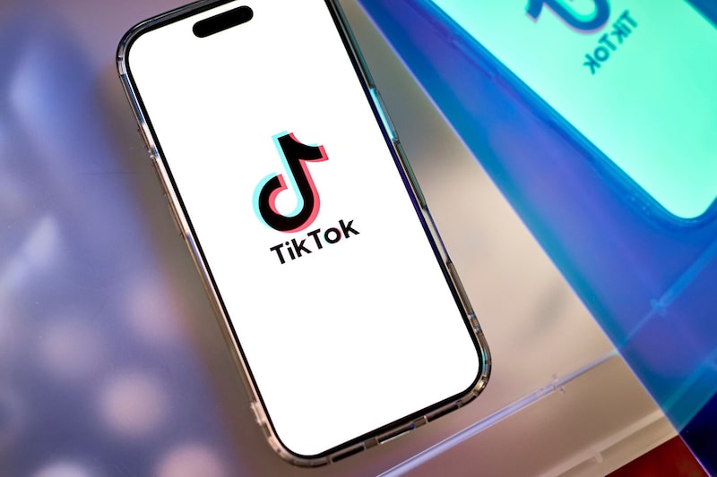 El logo de TikTok. Foto: Gabby Jones/Bloomberg El logo de TikTok. Foto: Gabby Jones/Bloomberg