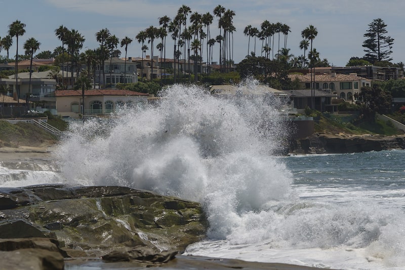 San Diego Coastline Waves San Diego Coastline Waves