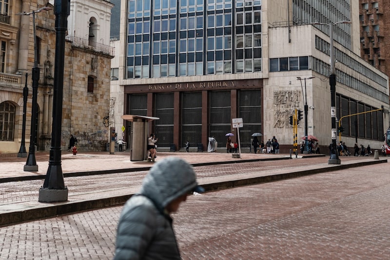 En la imagen, una fotografía del Banco de la República. En la imagen, una fotografía del Banco de la República.