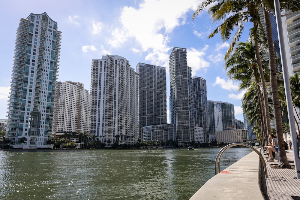 Conjunto de prédios em Miami Conjunto de prédios em Miami