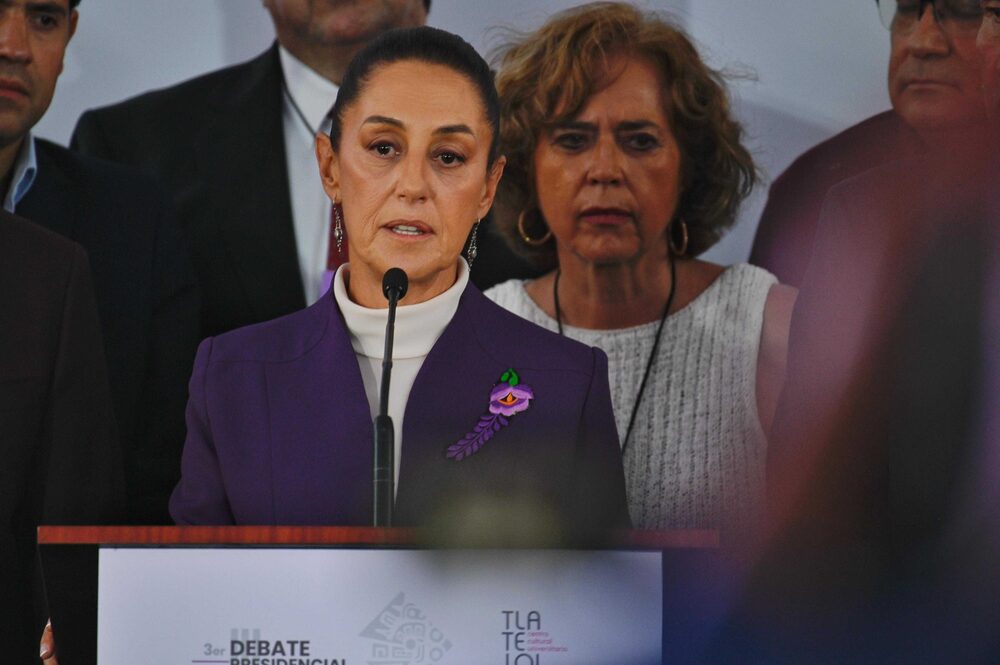 Claudia Sheinbaum Pardo, Tercer Debate Presidencial, 19 de mayo de 2024 Claudia Sheinbaum Pardo, Tercer Debate Presidencial, 19 de mayo de 2024