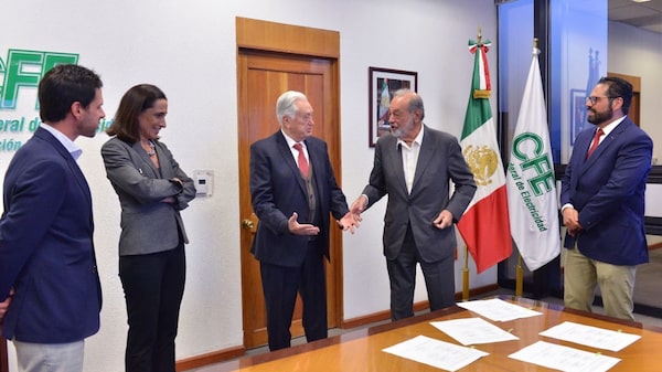 Carlos Slim y Sempra Infraestructura van por nuevo gasoducto para CFE Carlos Slim y Sempra Infraestructura van por nuevo gasoducto para CFE