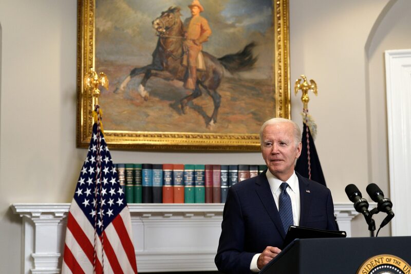 O presidente americano Joe Biden O presidente americano Joe Biden