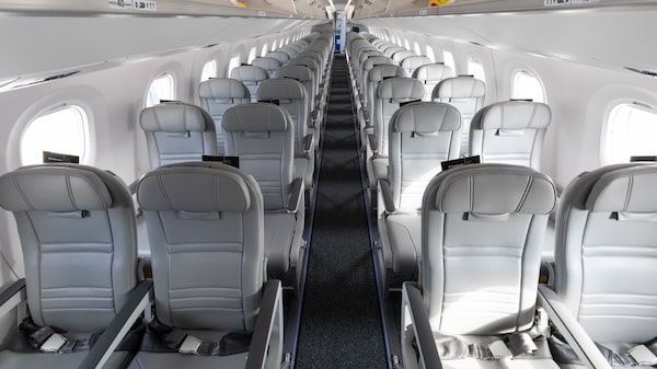 Star Air, da Índia, avalia compra de US$ 1 bilhão em jatos da Embraer, segundo fontes Star Air, da Índia, avalia compra de US$ 1 bilhão em jatos da Embraer, segundo fontes