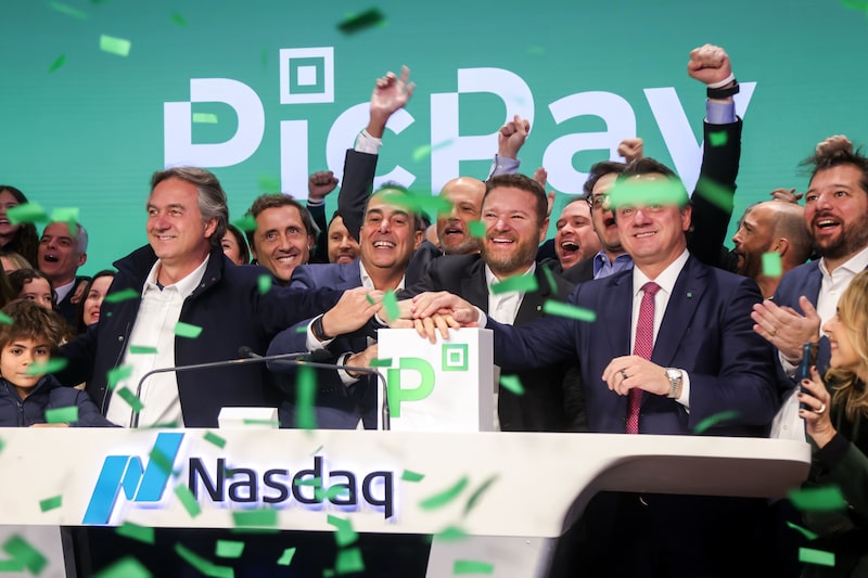 Joesley Batista, a shareholder at J&F Investimentos, from center left, Anderson Chamon, co-founder and vice president of new businesses at PicPay, Eduardo Chedid, chief executive officer of PicPay, Jose Antonio Batista Costa, chairman of PicPay, and Wesley Batista, vice chairman of J&F Investimentos and shareholder at PicPay, ring the opening bell during the company’s initial public offering (IPO) at the Nasdaq MarketSite in New York, US, on Thursday, Jan. 29, 2026. Brazilian fintech Pics NV’s shares are indicated to open at $20 each on Thursday, 5.3% above the initial public offering price of $19 each. Photographer: Michael Nagle/Bloomberg Joesley Batista, a shareholder at J&F Investimentos, from center left, Anderson Chamon, co-founder and vice president of new businesses at PicPay, Eduardo Chedid, chief executive officer of PicPay, Jose Antonio Batista Costa, chairman of PicPay, and Wesley Batista, vice chairman of J&F Investimentos and shareholder at PicPay, ring the opening bell during the company’s initial public offering (IPO) at the Nasdaq MarketSite in New York, US, on Thursday, Jan. 29, 2026. Brazilian fintech Pics NV’s shares are indicated to open at $20 each on Thursday, 5.3% above the initial public offering price of $19 each. Photographer: Michael Nagle/Bloomberg