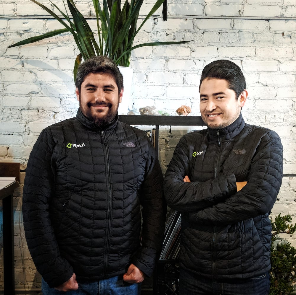 Christian Van Der Henst y Freddy Vega, cofundadores de Platzi Christian Van Der Henst y Freddy Vega, cofundadores de Platzi