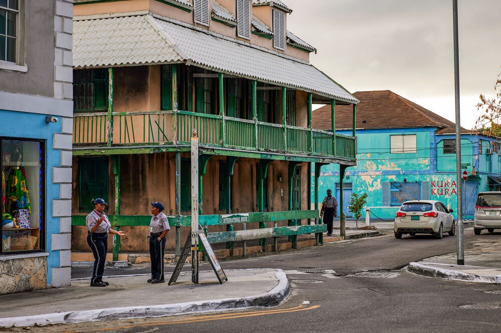 Centro de Nassau, Bahamas Centro de Nassau, Bahamas