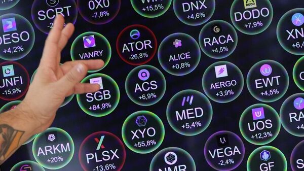 Las criptomonedas más volátiles retroceden a mínimos de la pandemia Las criptomonedas más volátiles retroceden a mínimos de la pandemia