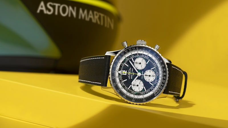 Breitling acerta parceria com Aston Martin na F1 em ofensiva em esportes globais Breitling acerta parceria com Aston Martin na F1 em ofensiva em esportes globais