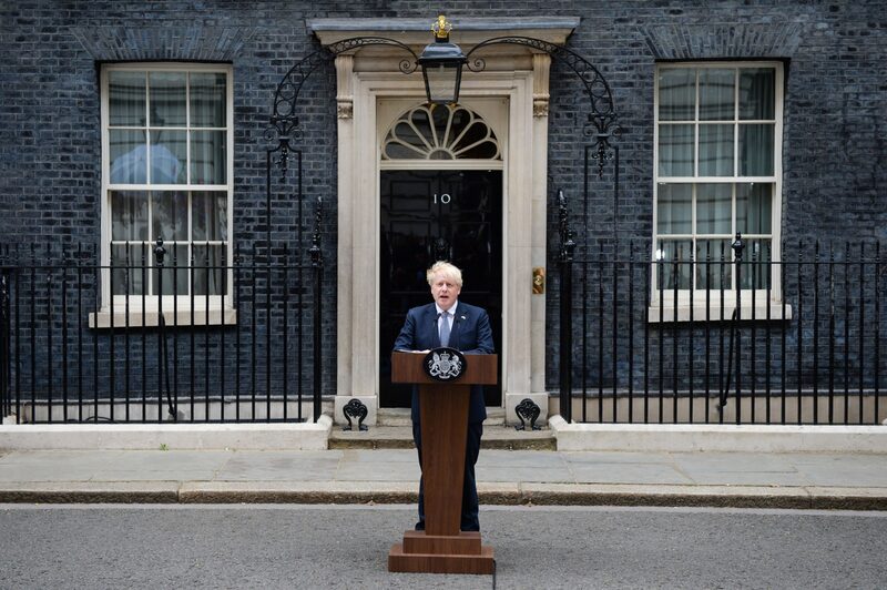 Boris Johnson renuncia Boris Johnson renuncia