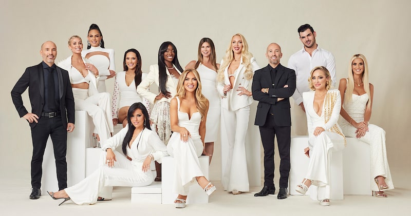 Participantes da quinta temporada de 'Selling Sunset', série do mercado imobiliário de luxo de LA da Netflix Participantes da quinta temporada de 'Selling Sunset', série do mercado imobiliário de luxo de LA da Netflix