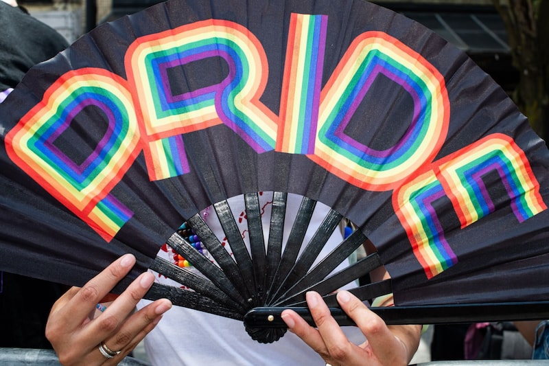 Asistente en la Marcha del Orgullo de Nueva York, el domingo 29 de junio de 2025. Asistente en la Marcha del Orgullo de Nueva York, el domingo 29 de junio de 2025.
