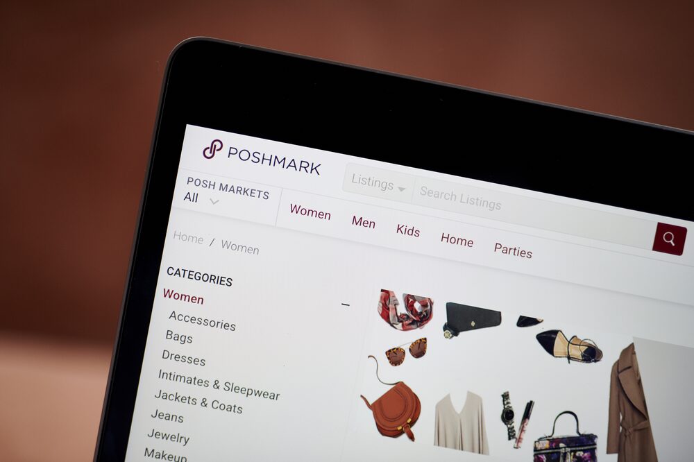 Página web de Poshmark Página web de Poshmark