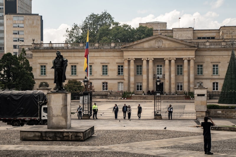 La Casa de Nariño en Bogotá. Fotógrafo: Nathalia Angarita/Bloomberg. La Casa de Nariño en Bogotá. Fotógrafo: Nathalia Angarita/Bloomberg.