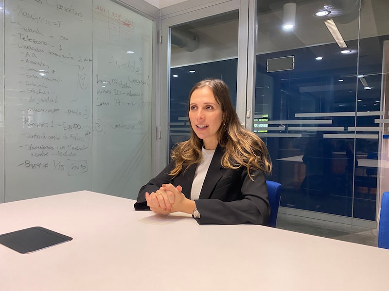 María Fernanda Vera, directora ejecutiva de La Wawa, un nuevo servicio de transporte en Venezuela / Foto: Raylí Luján María Fernanda Vera, directora ejecutiva de La Wawa, un nuevo servicio de transporte en Venezuela / Foto: Raylí Luján