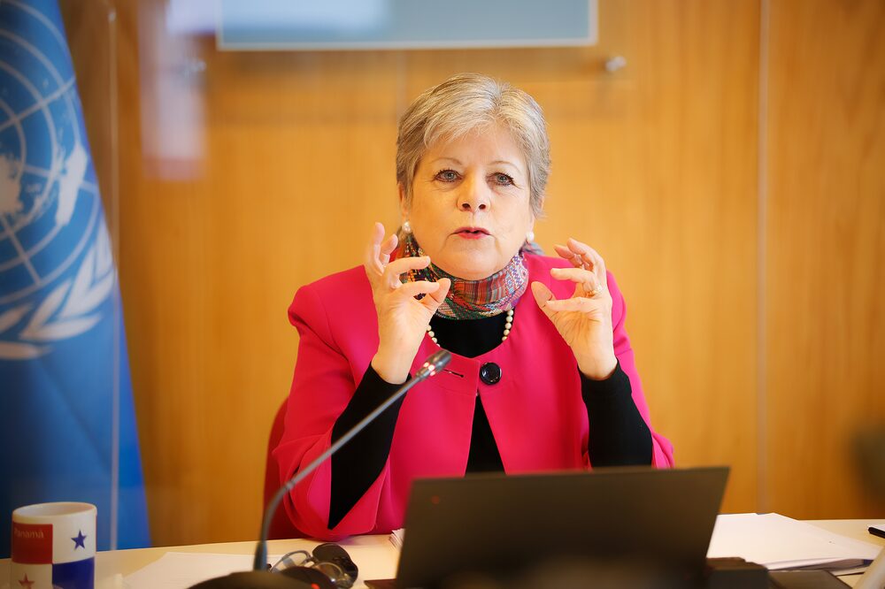 Alicia Bárcena cuando se desempeñó como secretaria ejecutiva de la Cepal. Alicia Bárcena cuando se desempeñó como secretaria ejecutiva de la Cepal.