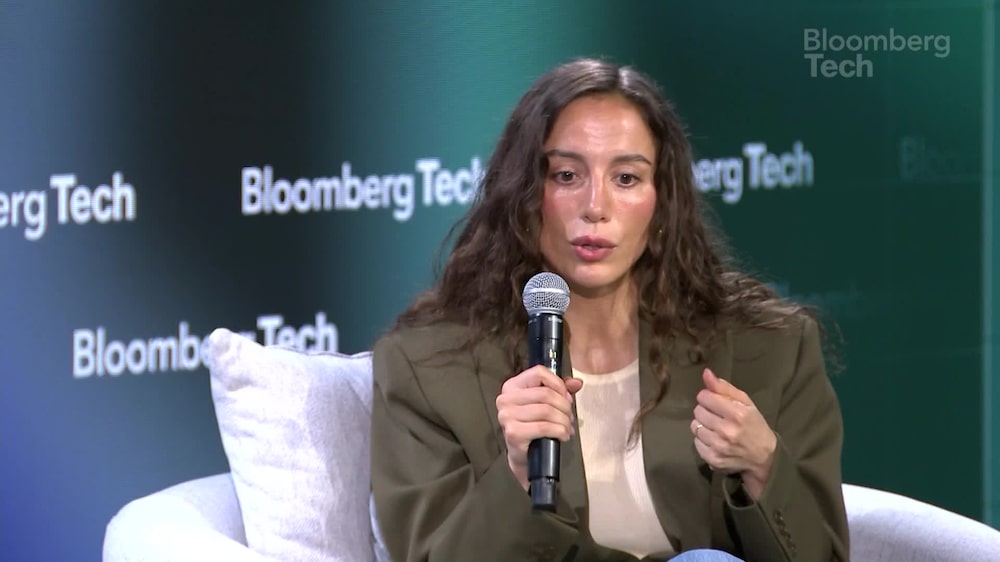 Mira Murati, cofundadora y CEO de Thinking Machines Lab, en la Bloomberg Tech 2026 en San Francisco. Foto: Bloomberg Mira Murati, cofundadora y CEO de Thinking Machines Lab, en la Bloomberg Tech 2026 en San Francisco. Foto: Bloomberg
