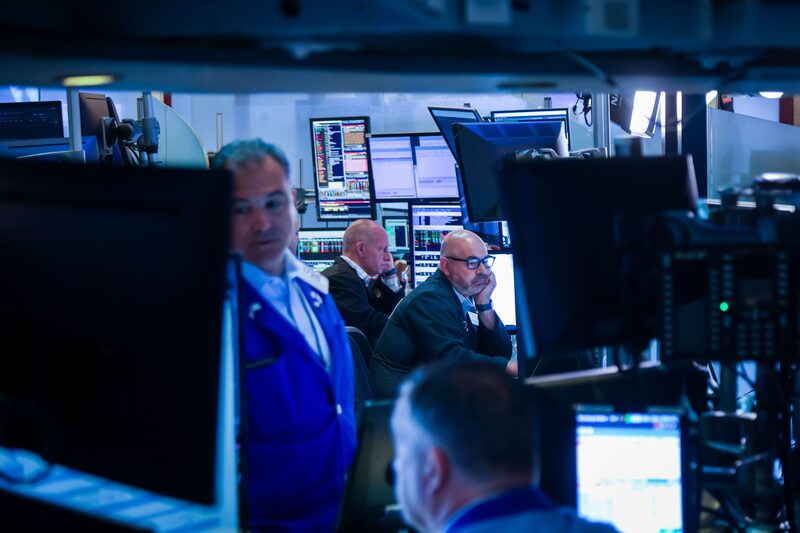 Traders At The NYSE As Stocks Hold Near Record Before Key Inflation Data Traders At The NYSE As Stocks Hold Near Record Before Key Inflation Data