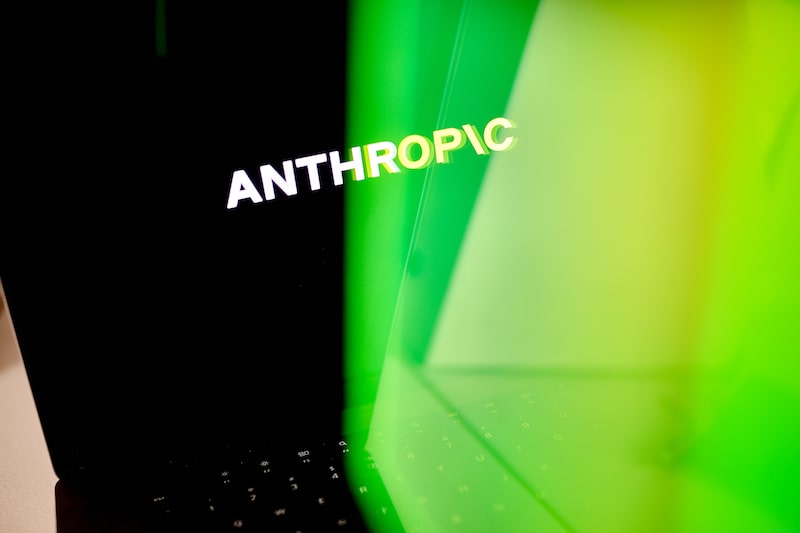 El logotipo de Anthropic en un ordenador portátil. Fotógrafa: Gabby Jones/Bloomberg. El logotipo de Anthropic en un ordenador portátil. Fotógrafa: Gabby Jones/Bloomberg.