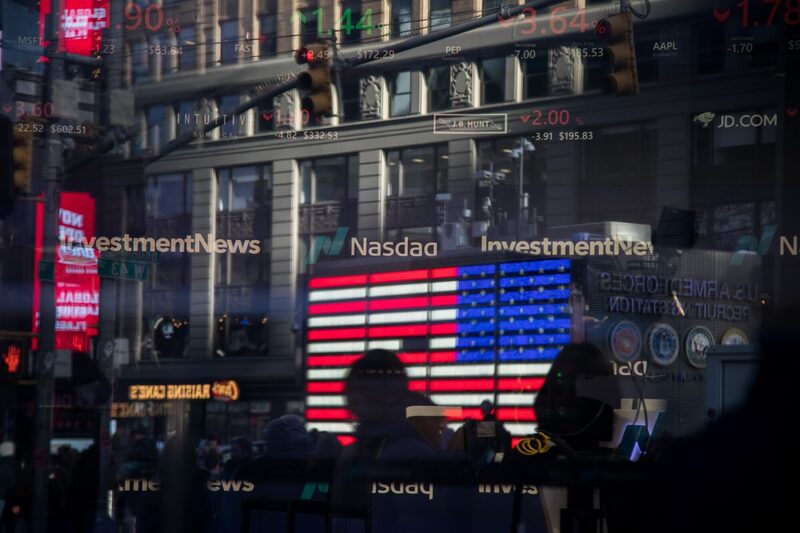 Painel eletrônico da Nasdaq em Nova York: ações de tecnologia devem seguir em alta, segundo gestores da Kinea (Foto: Michael Nagle/Bloomberg) Painel eletrônico da Nasdaq em Nova York: ações de tecnologia devem seguir em alta, segundo gestores da Kinea (Foto: Michael Nagle/Bloomberg)
