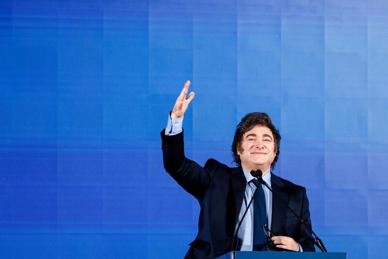 Javier Milei participou da cerimônia de posse de Donald Trump e do Fórum Econômico Mundial em Davos (Foto: Alessia Pierdomenico/Bloomberg) Javier Milei participou da cerimônia de posse de Donald Trump e do Fórum Econômico Mundial em Davos (Foto: Alessia Pierdomenico/Bloomberg)