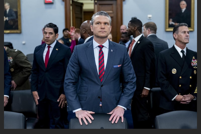 Secretario de Defensa Pete Hegseth. Fotógrafo: Eric Lee/Bloomberg. Secretario de Defensa Pete Hegseth. Fotógrafo: Eric Lee/Bloomberg.