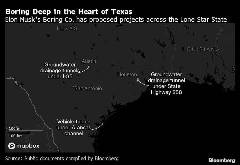 Boring Deep in the Heart of Texas | Elon Musk's Boring Co. has proposed projects across the Lone Star State Boring Deep in the Heart of Texas | Elon Musk's Boring Co. has proposed projects across the Lone Star State