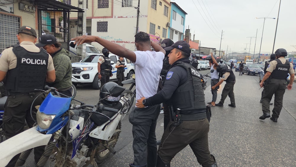 Operación Guayaquil en diversos sectores de la ciudad, el 27 de octubre de 2025. Operación Guayaquil en diversos sectores de la ciudad, el 27 de octubre de 2025.