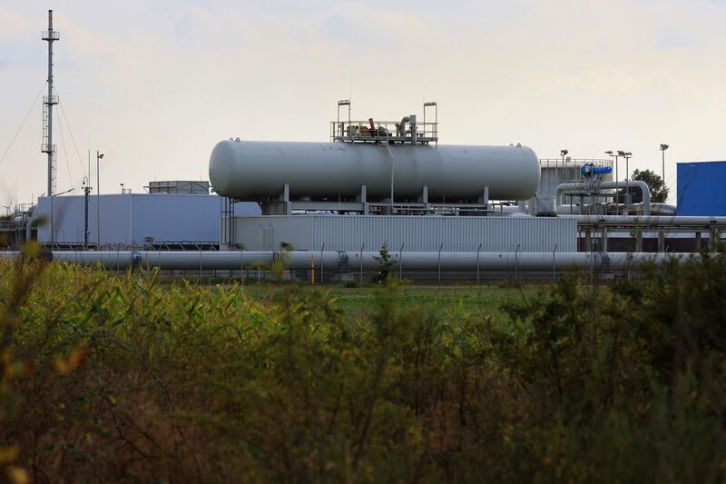 La instalación de almacenamiento de gas natural EKB, operada por Etzel-Kavernenbetriebsgesellschaft mbH & Co. KG, que está conectada a las redes de gas alemana y holandesa, en Etzel, Alemania, el miércoles 7 de septiembre de 2022. La instalación de almacenamiento de gas natural EKB, operada por Etzel-Kavernenbetriebsgesellschaft mbH & Co. KG, que está conectada a las redes de gas alemana y holandesa, en Etzel, Alemania, el miércoles 7 de septiembre de 2022.