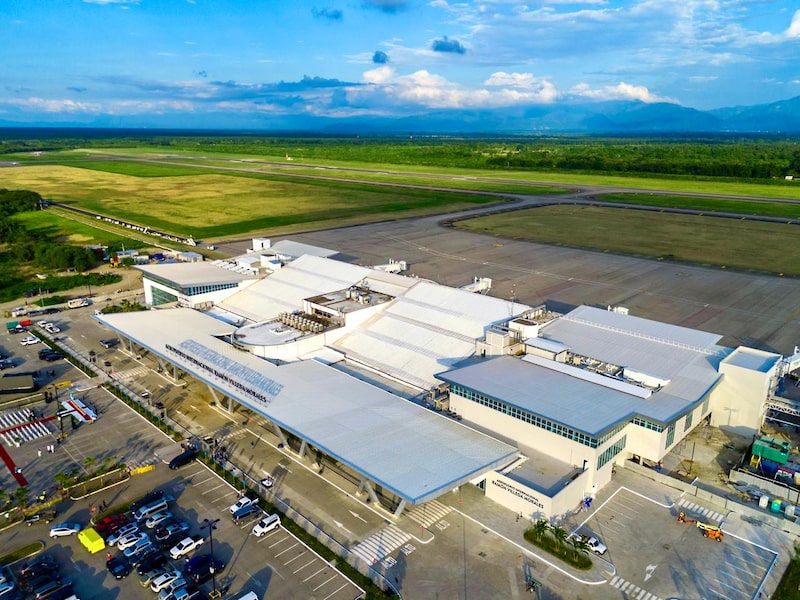 Una panorámica del aeropuerto internacional, el 9 de septiembre de 2025. Una panorámica del aeropuerto internacional, el 9 de septiembre de 2025.