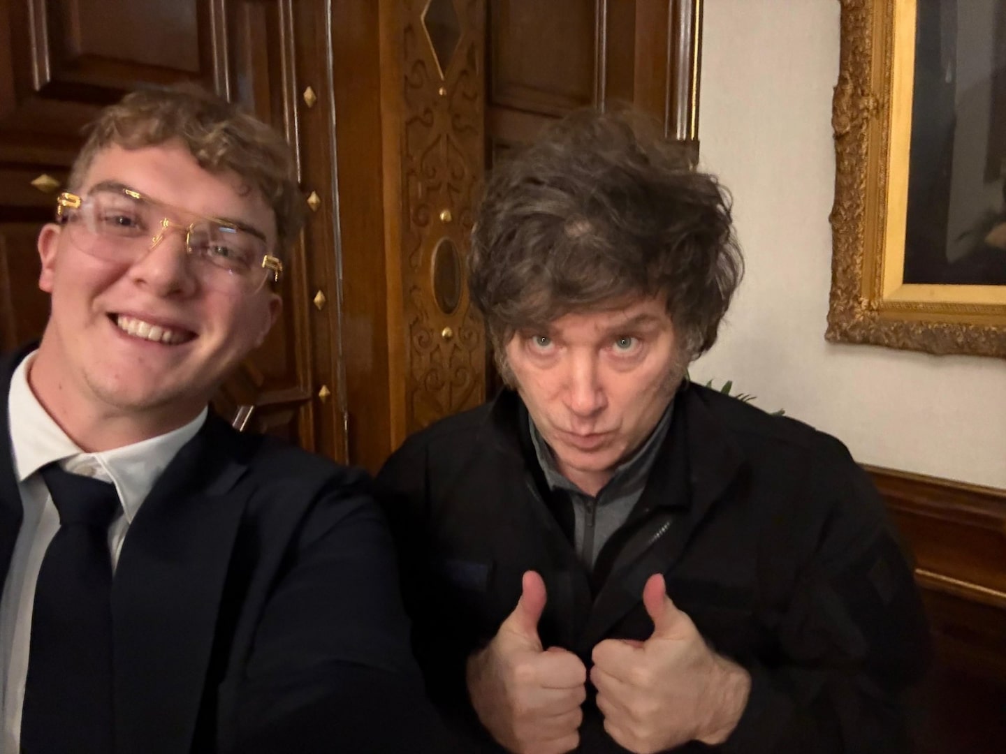 Javier Milei y Hayden Davis se reunieron en Casa Rosada el 30 de enero de 2025. Javier Milei y Hayden Davis se reunieron en Casa Rosada el 30 de enero de 2025.