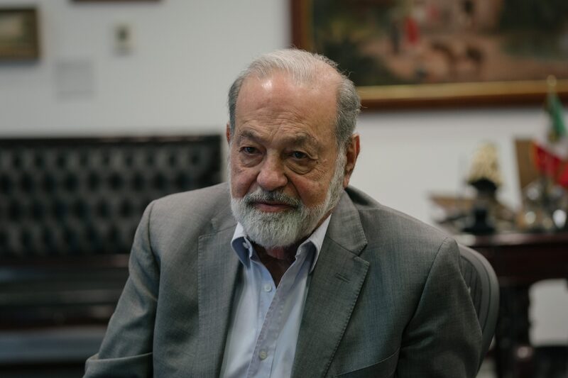 El empresario Carlos Slim, propietario de América Móvil. El empresario Carlos Slim, propietario de América Móvil.