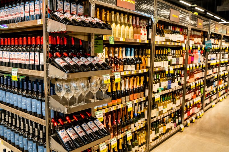 Adega de vinhos do supermercado Pão de Açúcar Adega de vinhos do supermercado Pão de Açúcar