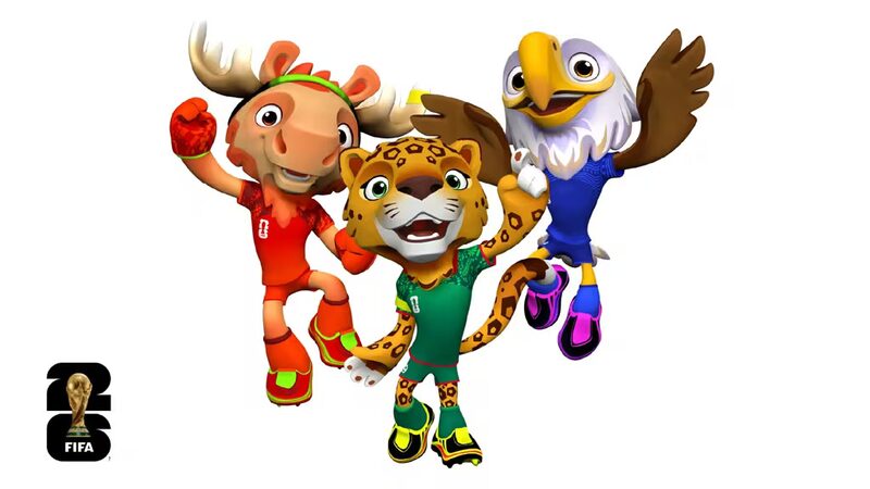 Las mascotas del mundial 2026 Las mascotas del mundial 2026