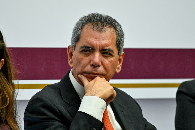 Edgar Amador, secretario de Hacienda, durante la presentación de la Política Nacional de Inclusión Financiera 2025-2030 Edgar Amador, secretario de Hacienda, durante la presentación de la Política Nacional de Inclusión Financiera 2025-2030
