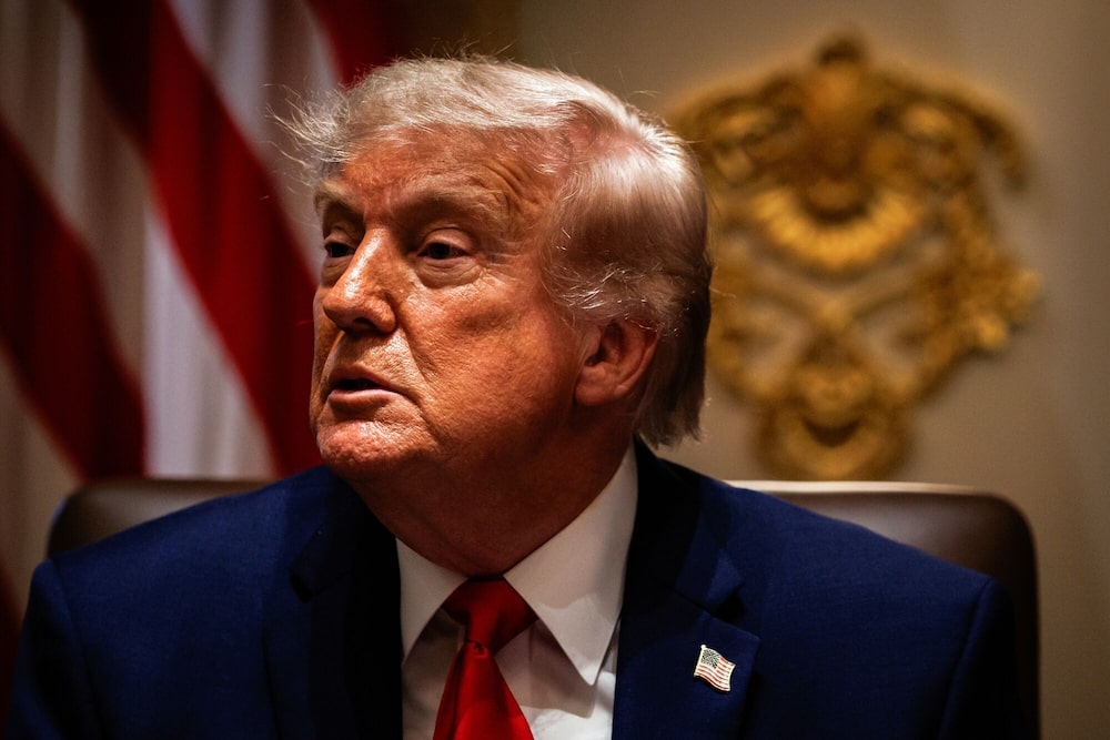 El presidente estadounidense Donald Trump durante una reunión de gabinete en la Casa Blanca en Washington, D.C., el 27 de mayo. El presidente estadounidense Donald Trump durante una reunión de gabinete en la Casa Blanca en Washington, D.C., el 27 de mayo.